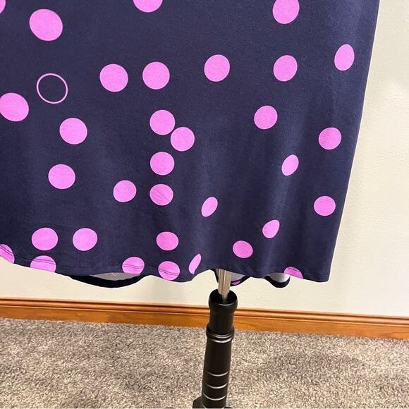 LuLaRoe Polka Dot short sleeve casual Dress size extra small - Picture 3 of 9